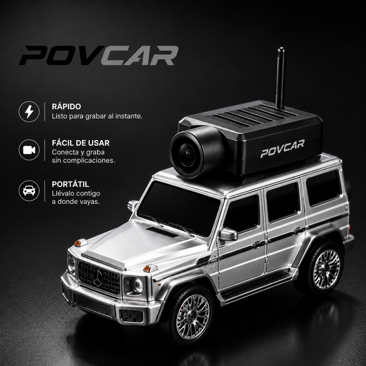 POVCAR™ – Mini Auto RC con Cámara FPV